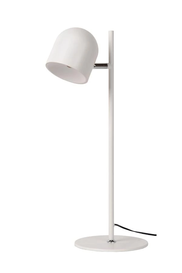 Lucide SKANSKA - Bureaulamp - Ø 16 cm - LED Dimb. - 1x7W 3000K - Wit - uit